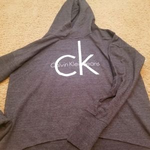 Calvin Klein gray hoodie